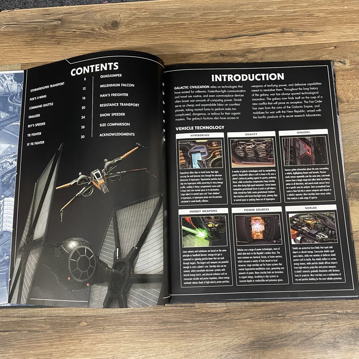 2015 Star Wars The Force Awakens Incredible Cross-Sections Book DK Hardcover