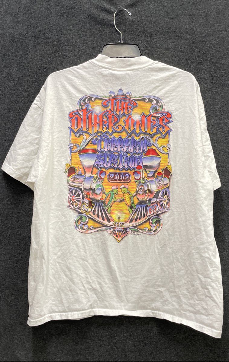 Vintage 2002 The Other Ones Terrapin Station Tour T-Shirt Alpine Valley Sz XL