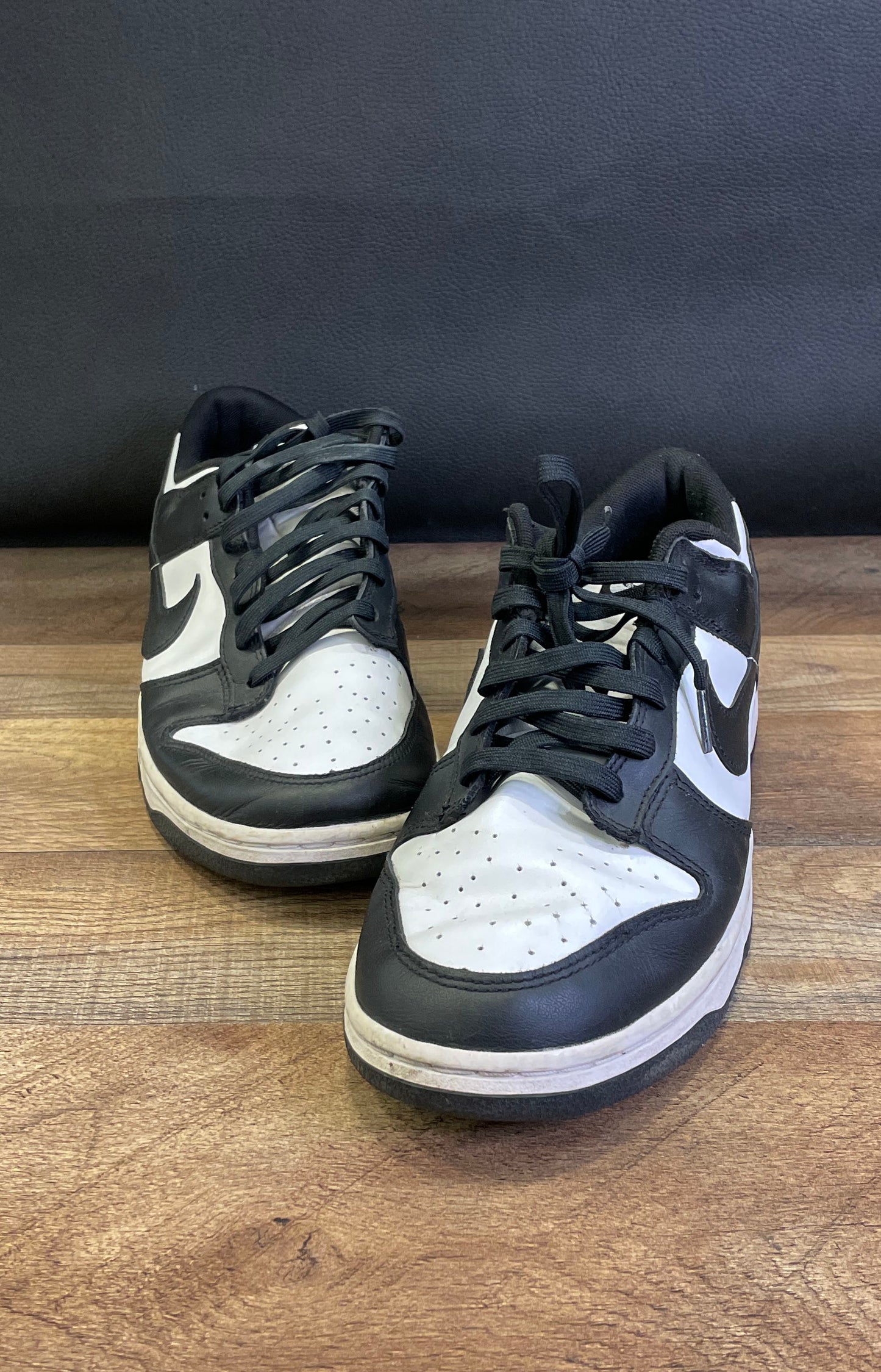 Nike Dunk Low Retro Panda White Black DD1391-100 Size 12