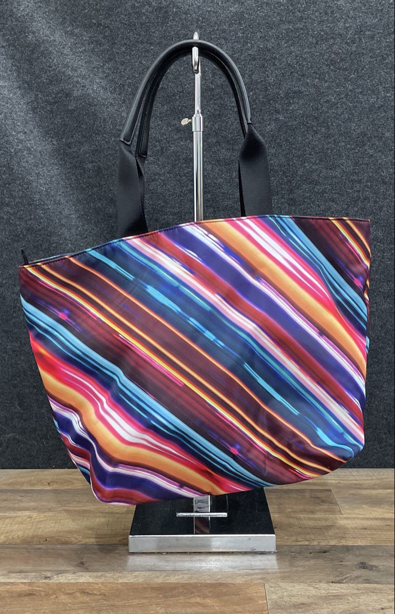 Karl Lagerfeld Multicolor K/Karl Patch Large Tote Bag Black Handles