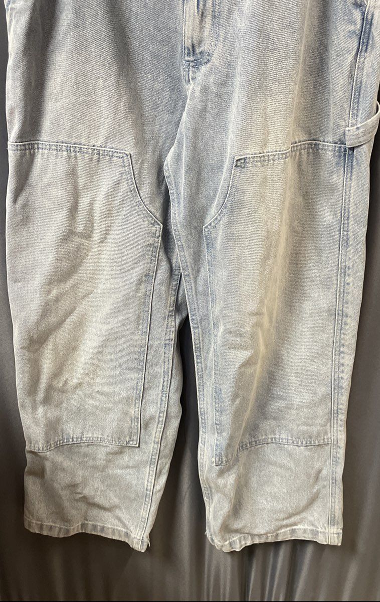 Original Use Men's Baggy Carpenter Pant Light Wash Blue Denim NWT Sz 30x32