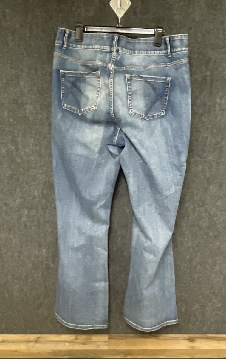 Lane Bryant Women's Boot Jeans Blue Tighter Tummy Technology High Rise NWT Sz 18