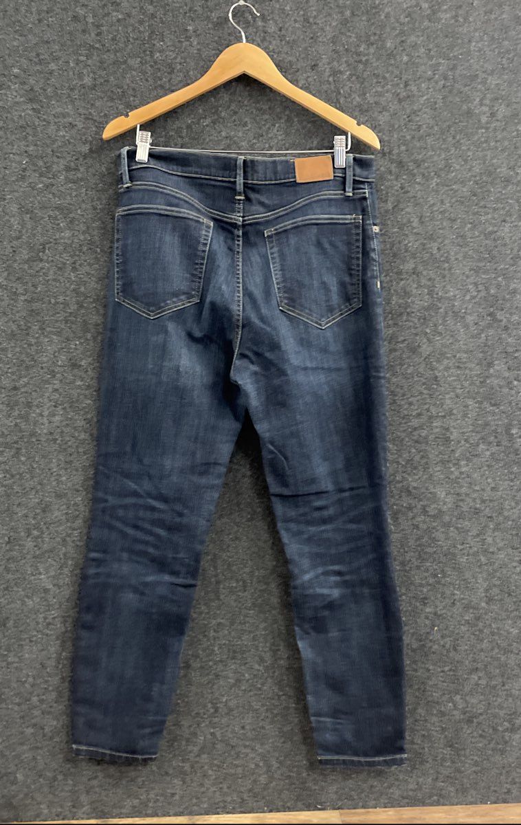 ABLE Women's Dark Blue Wash Denim High Rise Skinny Jeans Sz 32