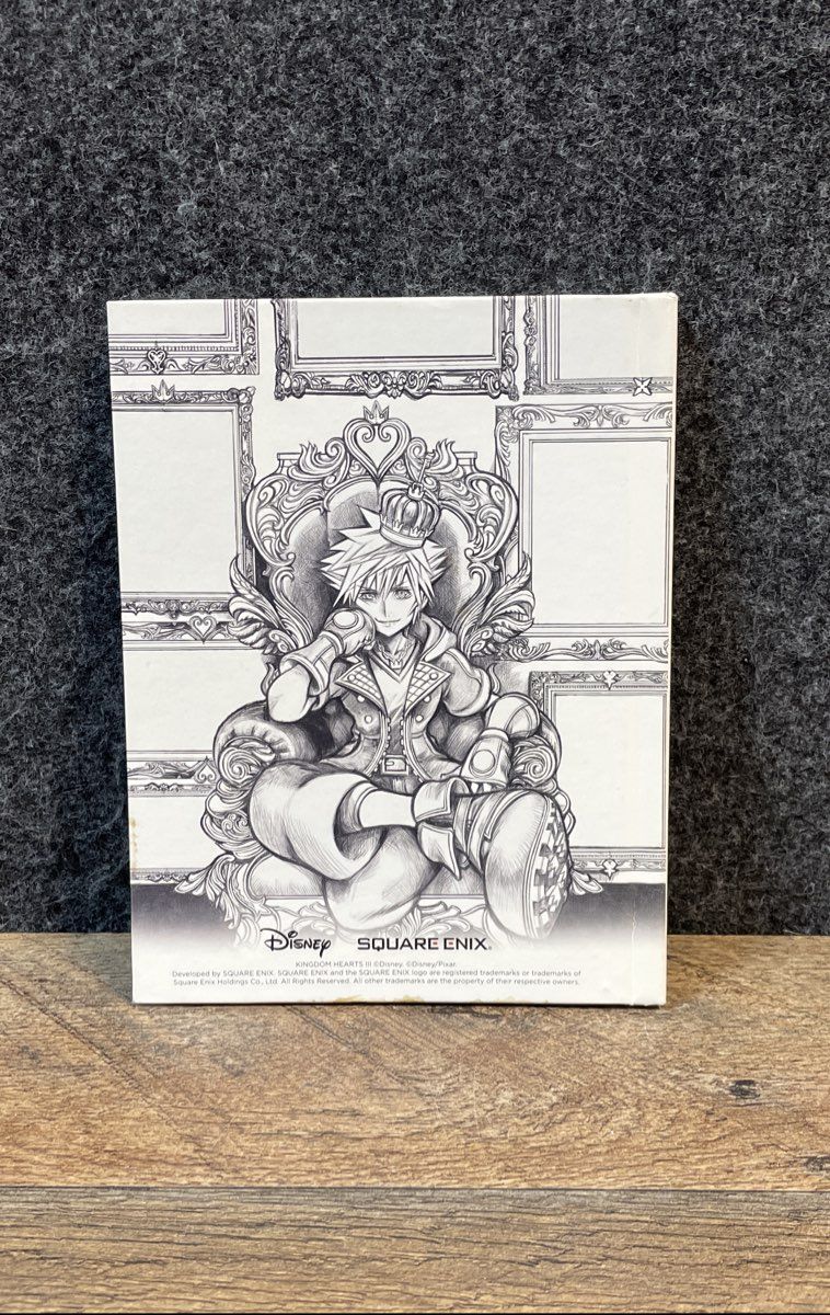 Kingdom Hearts III Art Book KH3 Sora Deluxe Edition Disney Square Enix PS4 Xbox