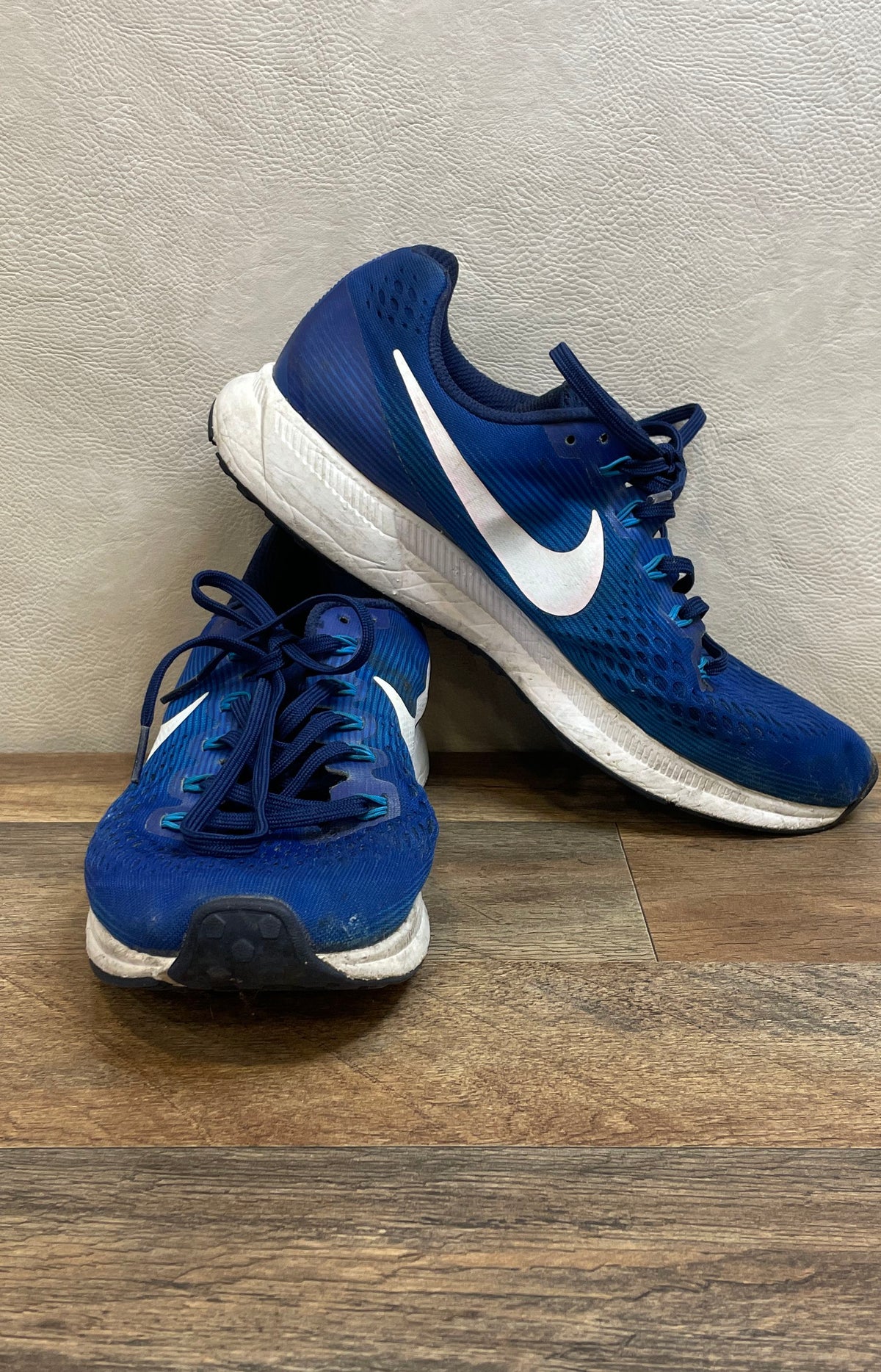 Nike Air Zoom Pegasus 34 Hyper Royal Blue Running Shoes Men's Size 11