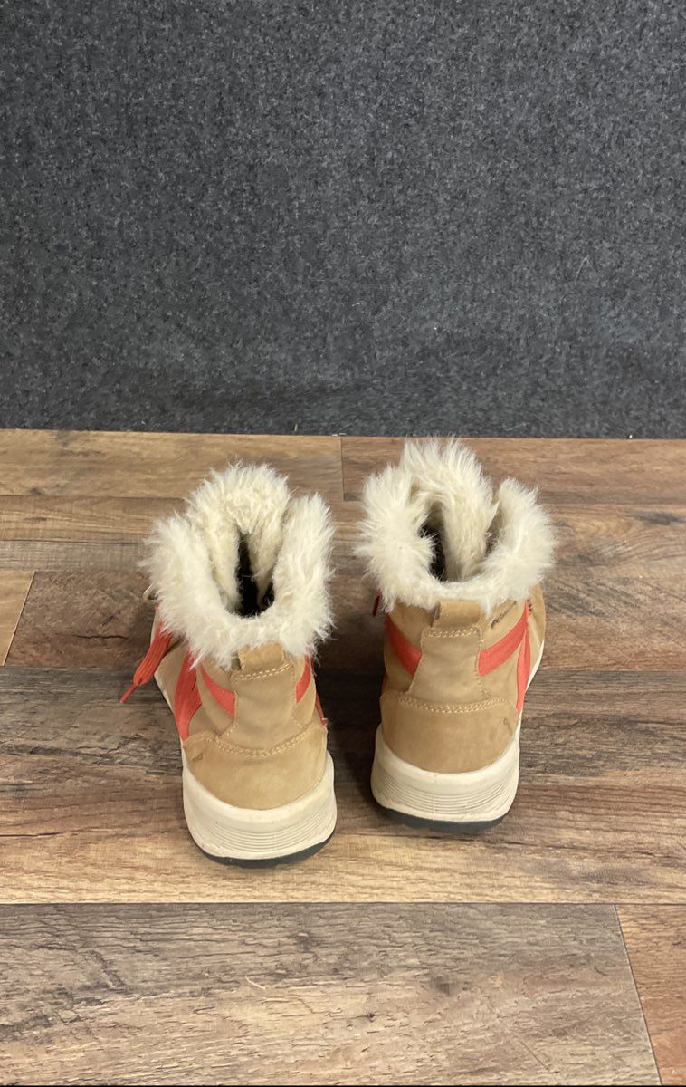 Columbia Minx Shorty III Waterproof Winter Boots Elk Orange Women's Size 7.5