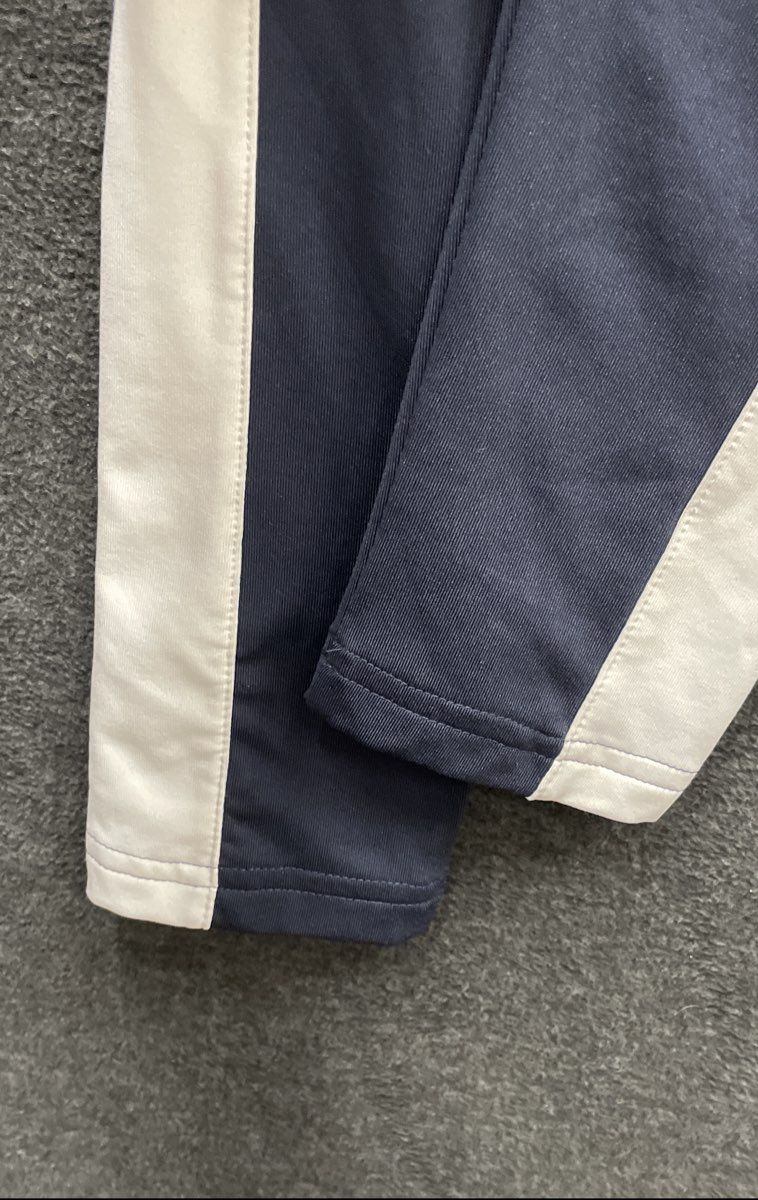 Adidas Originals Women's Gray Blue Colorblock Trefoil Leggings Sz S NWT
