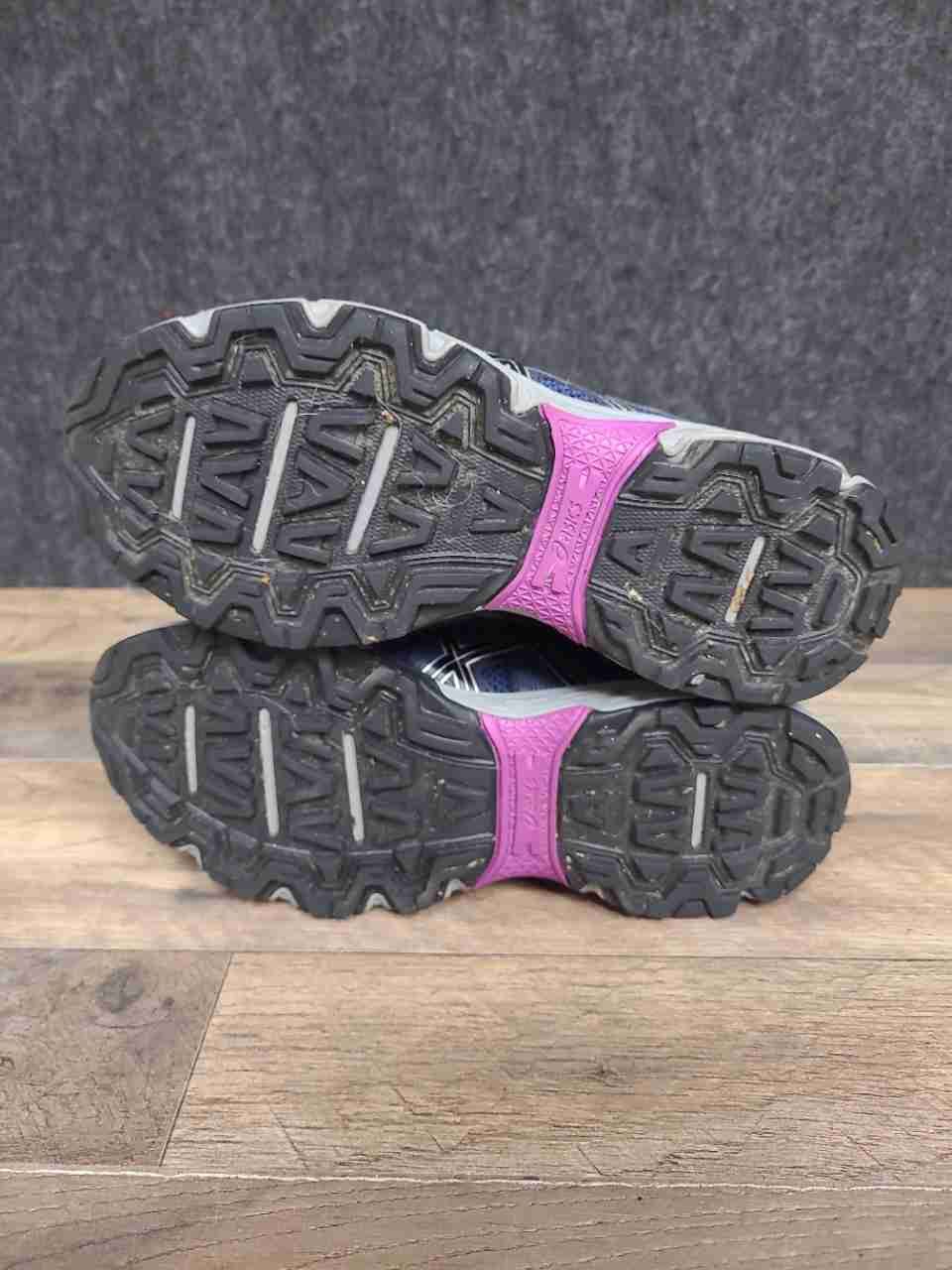 Asics Gel-Venture 8 Indigo Fog Pink Women's Trail Running Shoes Size 8.5