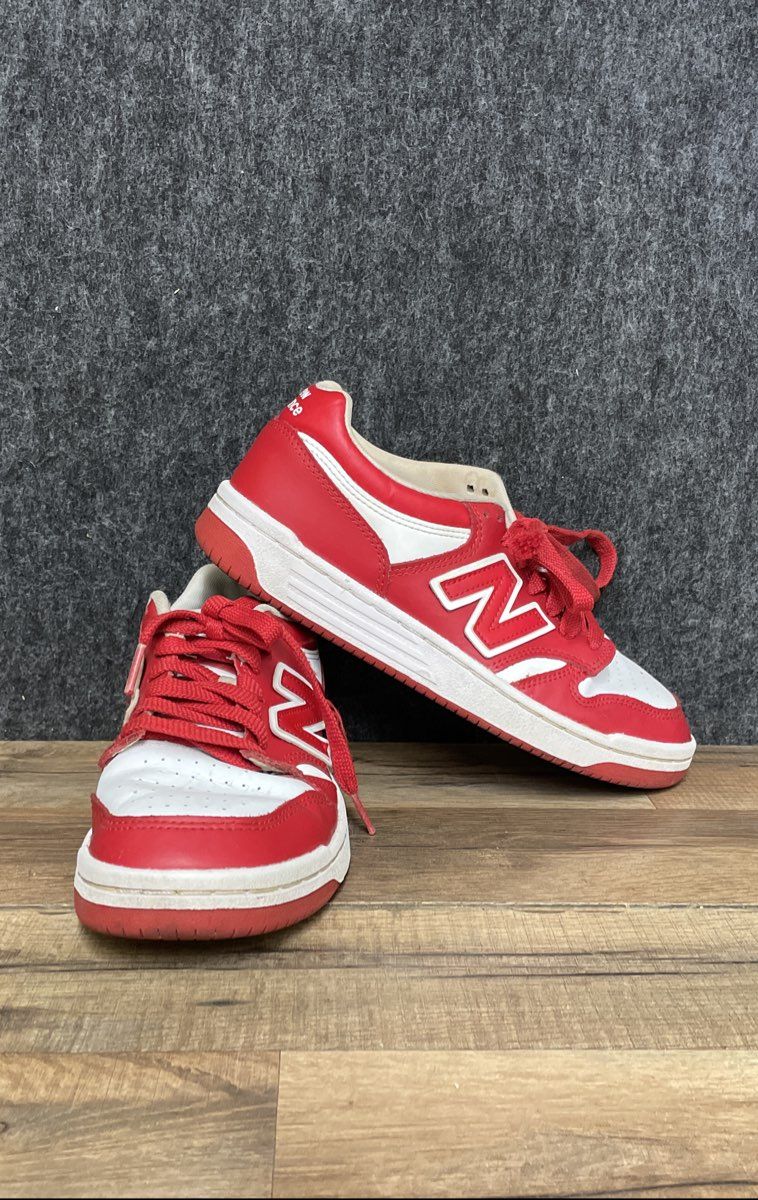 New Balance 480 Red White Lifestyle Sneakers Men's Size 6