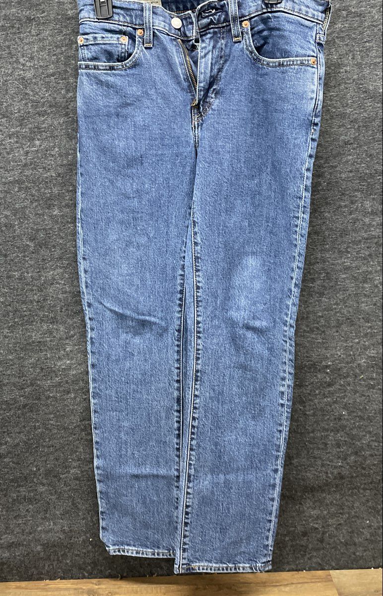 Levi's Men's 514 Slim Straight Premium Blue WaterLess Stretch Jeans Sz 28x30