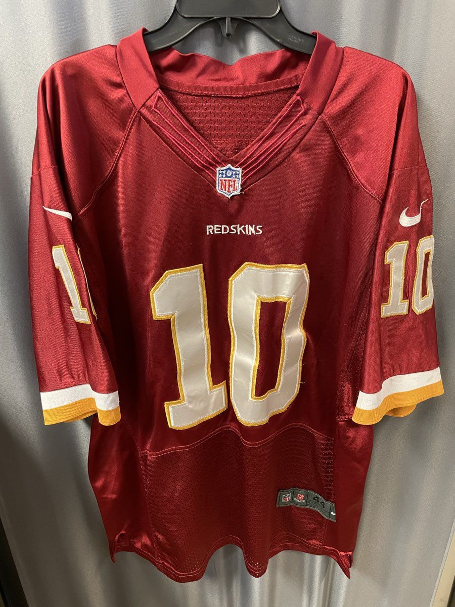 Nike Men's Washington Redskins Robert Griffin III RG3 Jersey Burgundy Sz 44