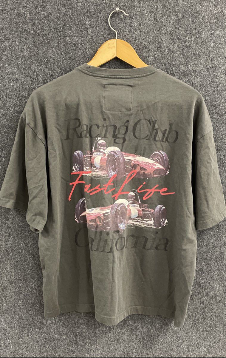 American Garage Racing Club California Fast Life Graphic T-Shirt Sz XL