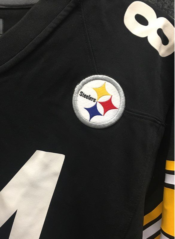 Nike Youth Boys' Pittsburgh Steelers Antonio Brown 84 NFL Jersey Black Sz XL
