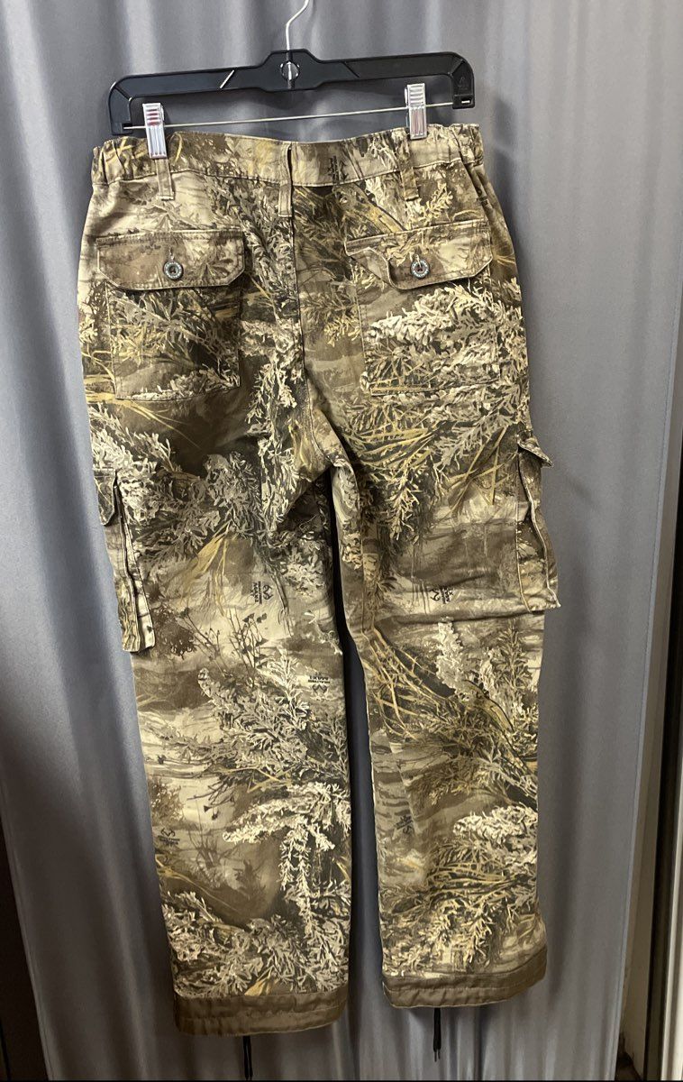 Realtree Women's Max-1 XT Camo Stretch Cargo Hunting Pants Size M 8-10