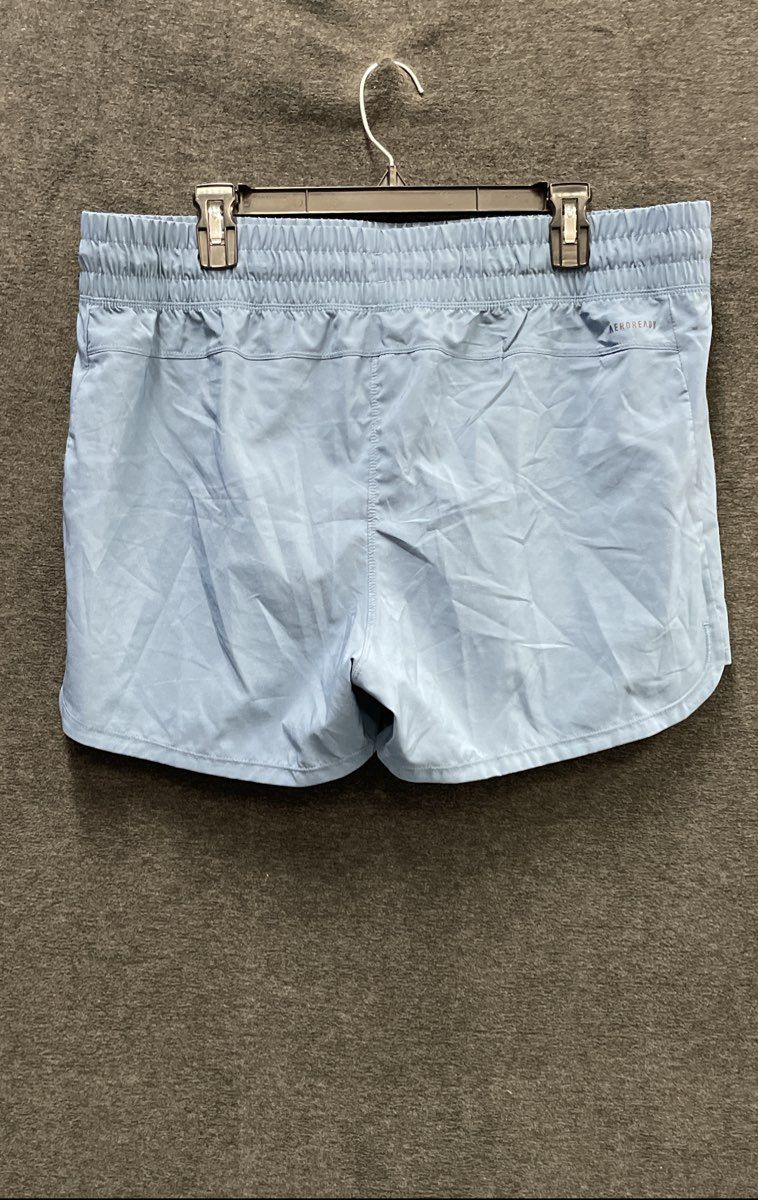 Adidas Women's AEROREADY Running Shorts Light Blue Athletic XL NWT