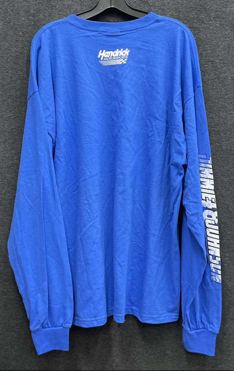 NASCAR Jimmie Johnson #48 Lowe's Hendrick Motorsports Long Sleeve Shirt 2XL NWT
