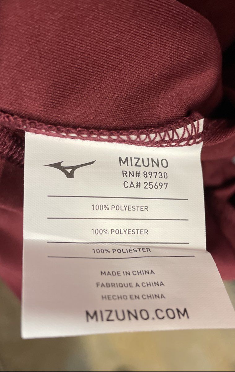 Mizuno Women's Team Virginia Cardinal Crew Neck Jersey Shirt Sz S NWT