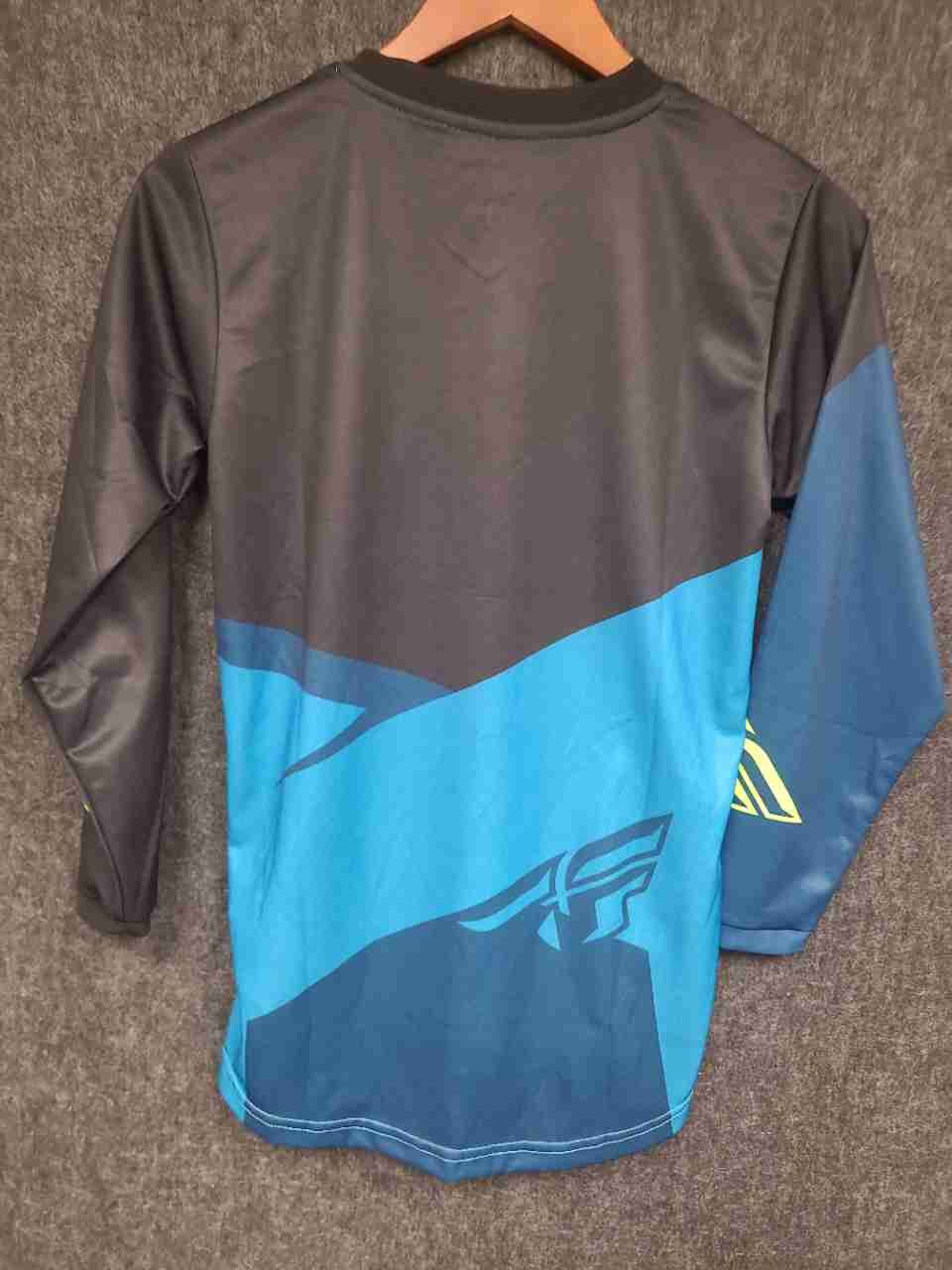 Fly Racing Youth F-16 Motocross Racing Jersey Blue Black NWT Sz YL