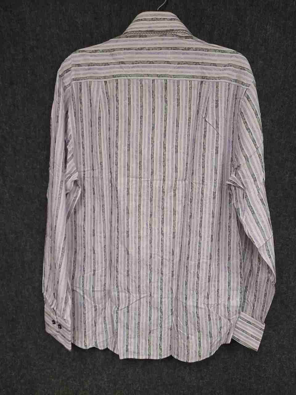 Max Lauren & Perry Ellis Men's Dress Shirt Lot Geometric Striped Sz L & XL NWT