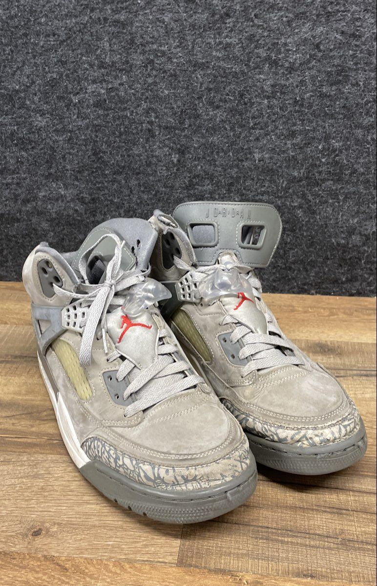 Nike Air Jordan Spizike Cool Grey Stealth High Top Sneakers Size 10.5