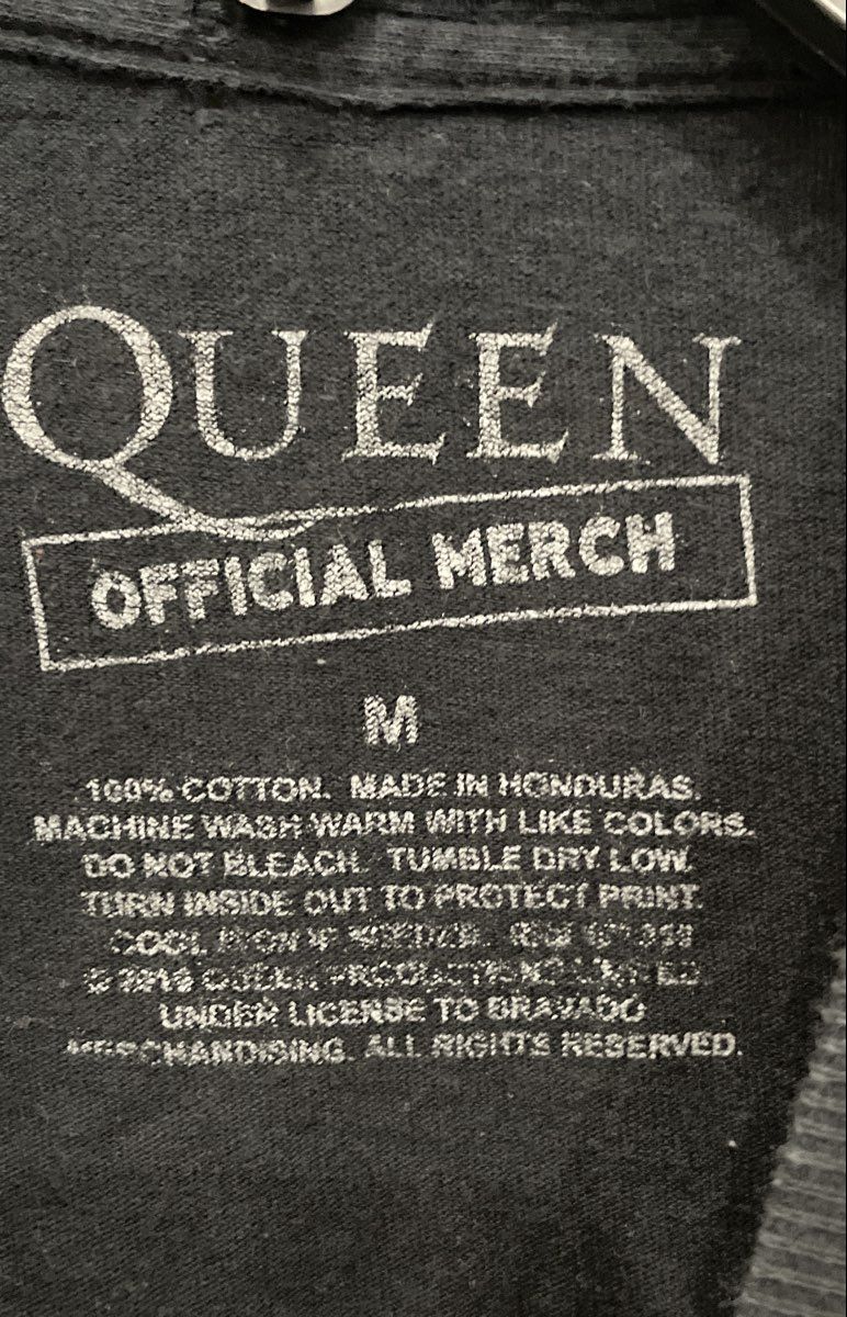 Queen Band Members Portrait Logo T-Shirt 2013 Licensed Reprint Bravado Sz M