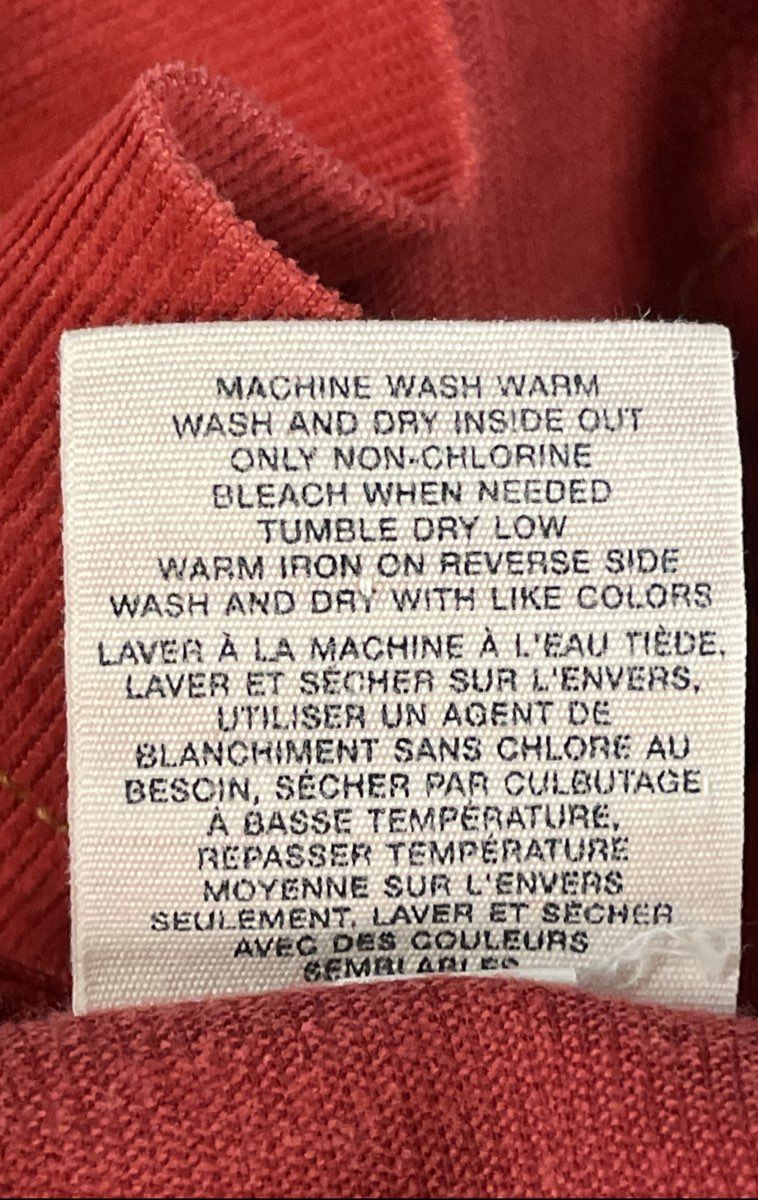 Gap Women's Red Corduroy Mini Skirt 1969 Limited Edition Cinch Back Pockets Sz 6