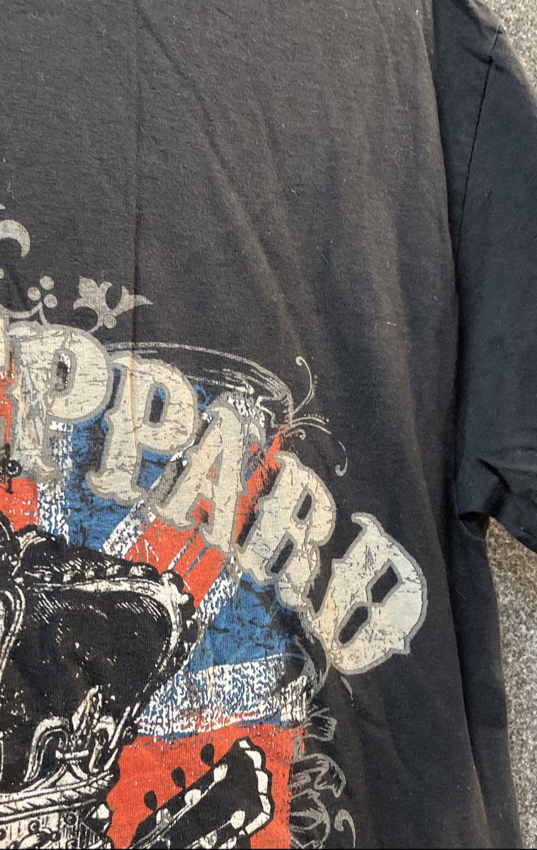 Def Leppard Rock of Ages Tour 2012 T-Shirt Hanes ComfortSoft Sz M