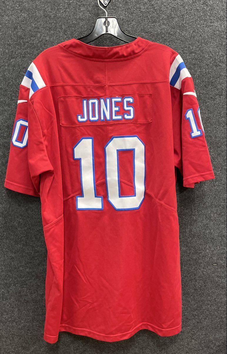 Nike Men's New England Patriots Mac Jones #10 Red NFL Football Jersey Size XL