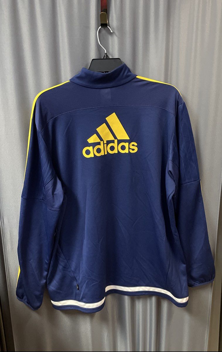 Adidas Men's Real Salt Lake MLS Blue Climacool Pullover Training Top Sz 2XL