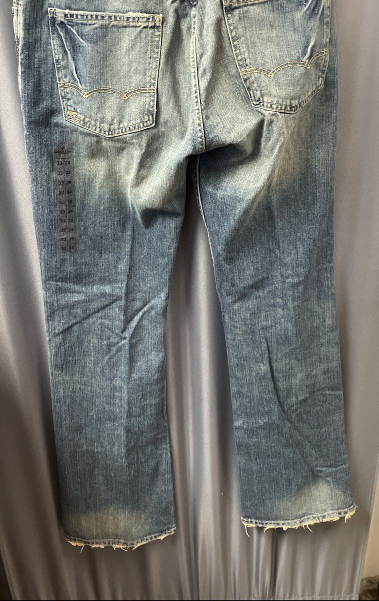 American Eagle Men's Blue Low Rise Slim Boot Jeans Sz 33x32 NWT