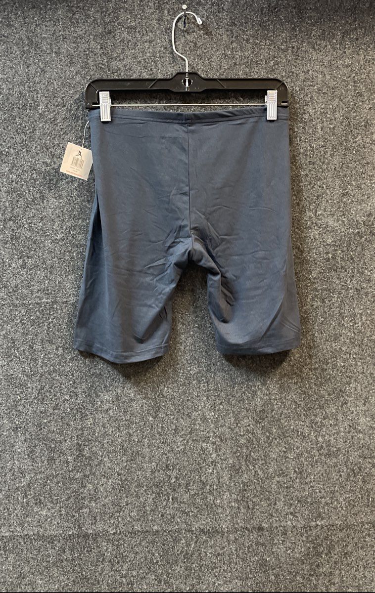 Sexy Basics Women's Anywear Yoga Biker Shorts Charcoal Grey NWT Sz L
