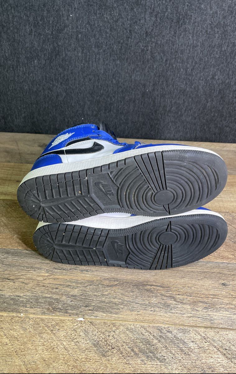 Nike Air Jordan 1 Mid Royal Blue White Black GS Sneakers DQ8423-402 Size 5Y