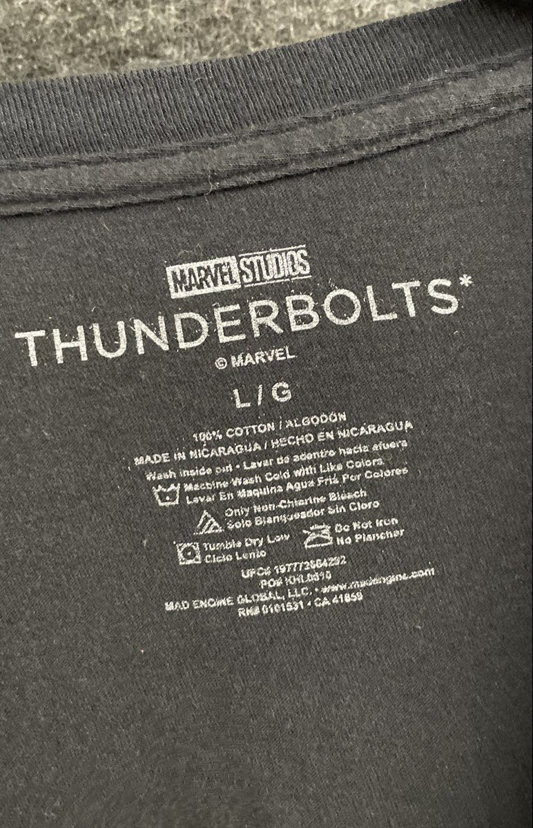Marvel Studios Thunderbolts* The New Avengers Graphic T-Shirt Mad Engine Sz L
