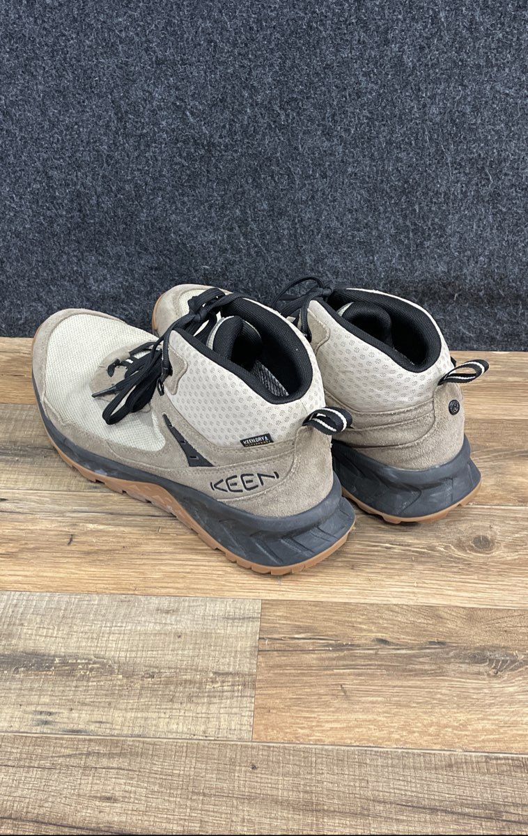 Keen Vista Energy Mid KEEN.DRY Waterproof Tan Men's Work Boots Size 9.5