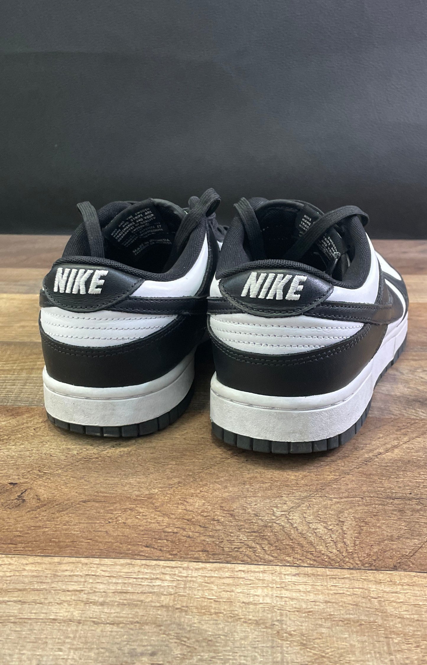 Nike Dunk Low Retro White Black Panda Sneakers DD1391-100 Men's Size 9