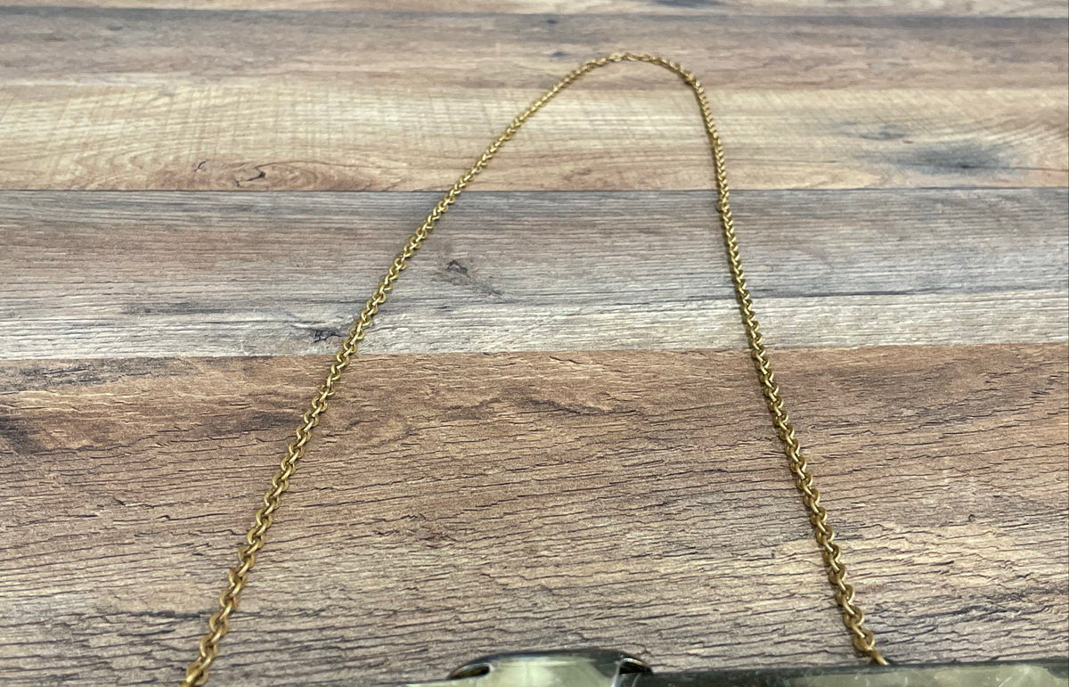 Vintage 1960s Etra Black Leather Slim Frame Clutch Shoulder Bag Gold Chain