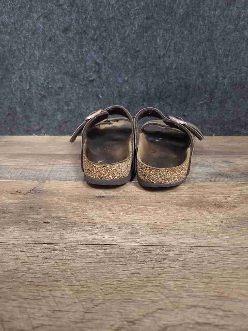 Birkenstock Arizona Mocha Brown Two Strap Comfort Sandals EU 39 Women's 8