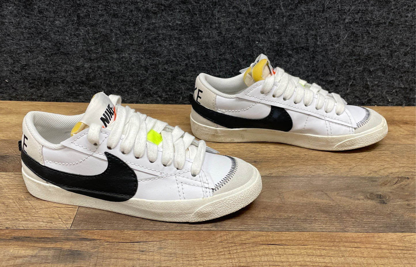 Nike Blazer Low 77 Jumbo White Black Volt Lifestyle Sneakers