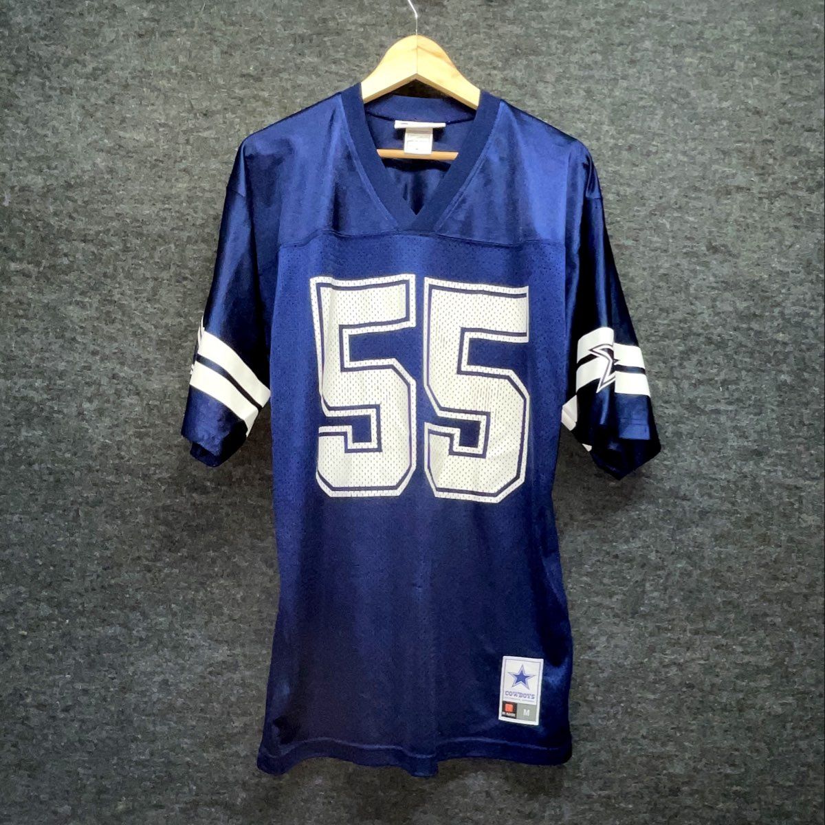 Dallas Cowboys Men's Leighton Vander Esch #55 Football Jersey Navy Blue Sz M