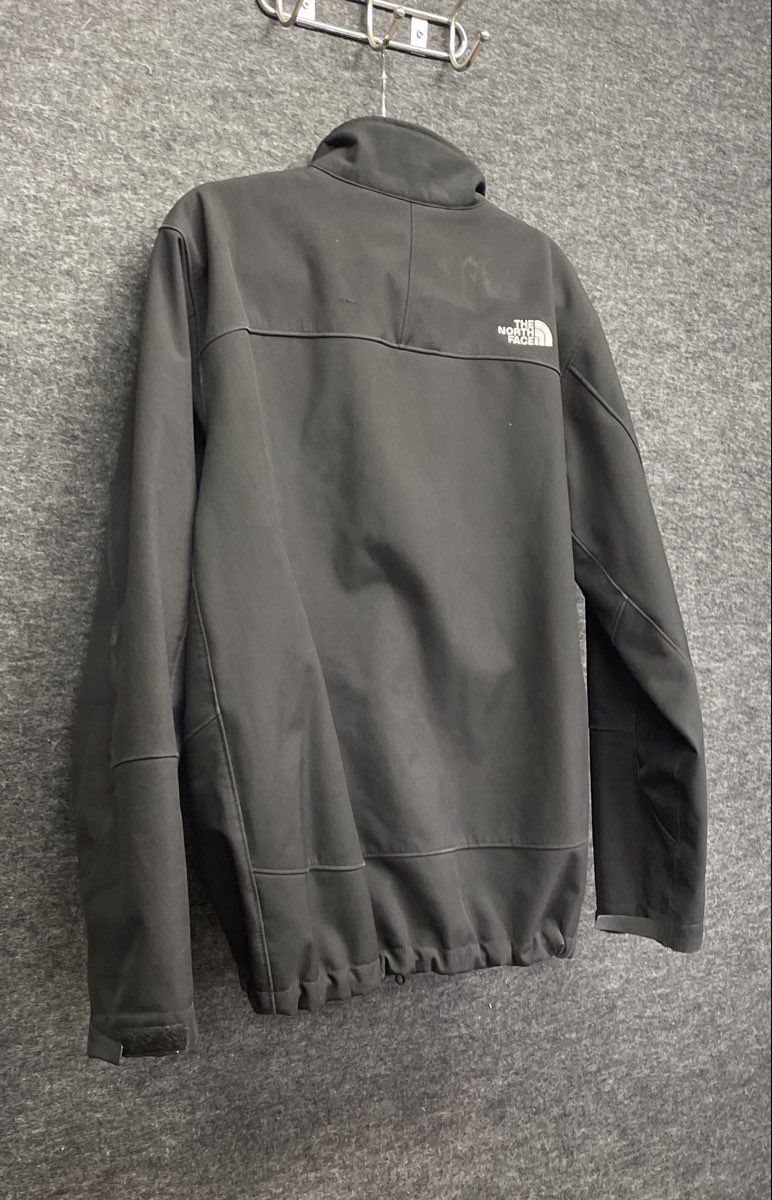 The North Face Men's Black Apex Bionic Softshell Full Zip Jacket Size XL