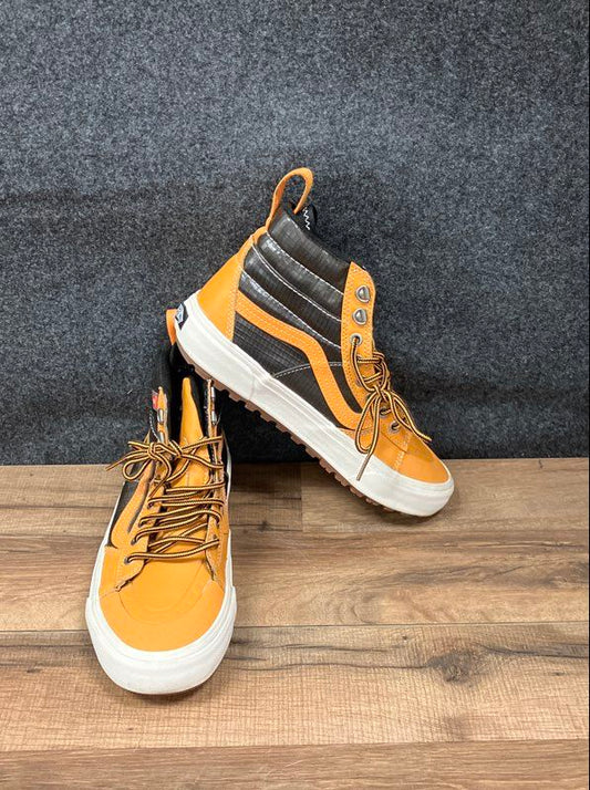 Vans Sk8-Hi MTE-1 Yellow Black Primaloft High Top Shoes Men's Size 7