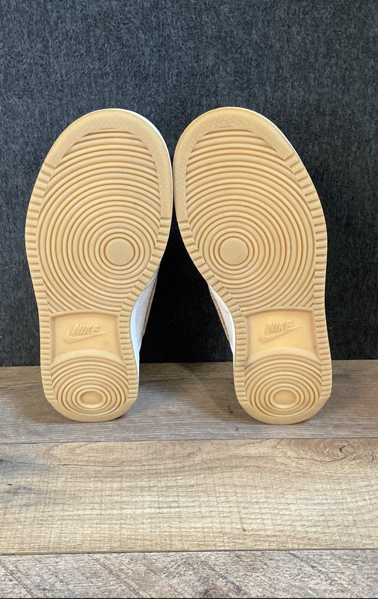Nike Court Vision Low Sail Light Bone Cork Women's Lifestyle Sneakers Size 6