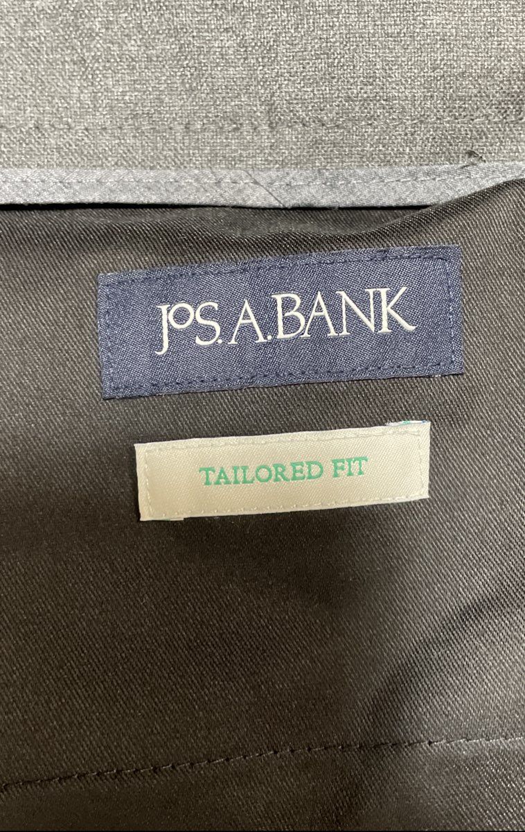 Jos. A. Bank Men's Grey Tailored Fit Poly Viscose Dress Pants Sz 36x36 NWT