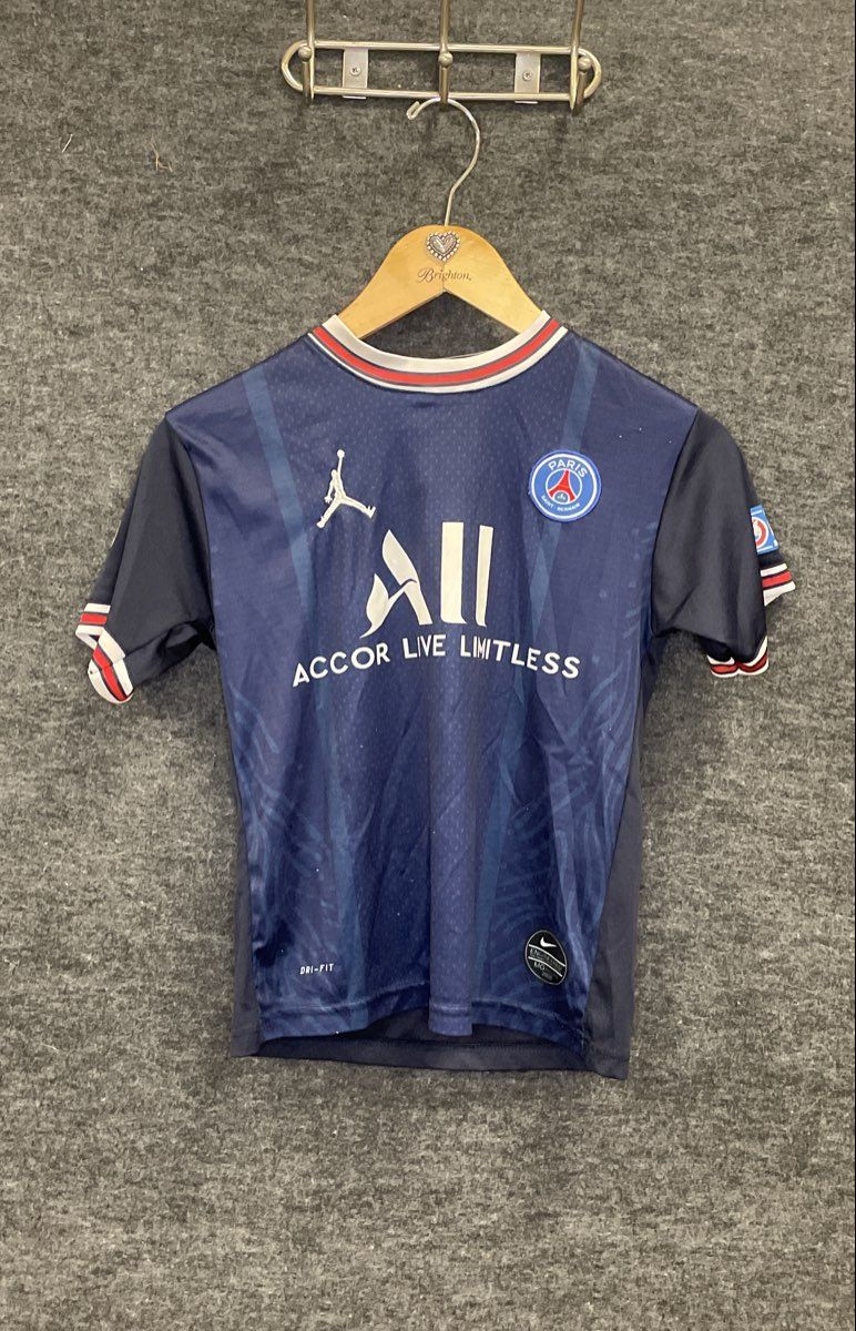 Nike Jordan PSG Messi 30 Joma FC Motagua Honduras Soccer Jersey Lot Kids Sz 14