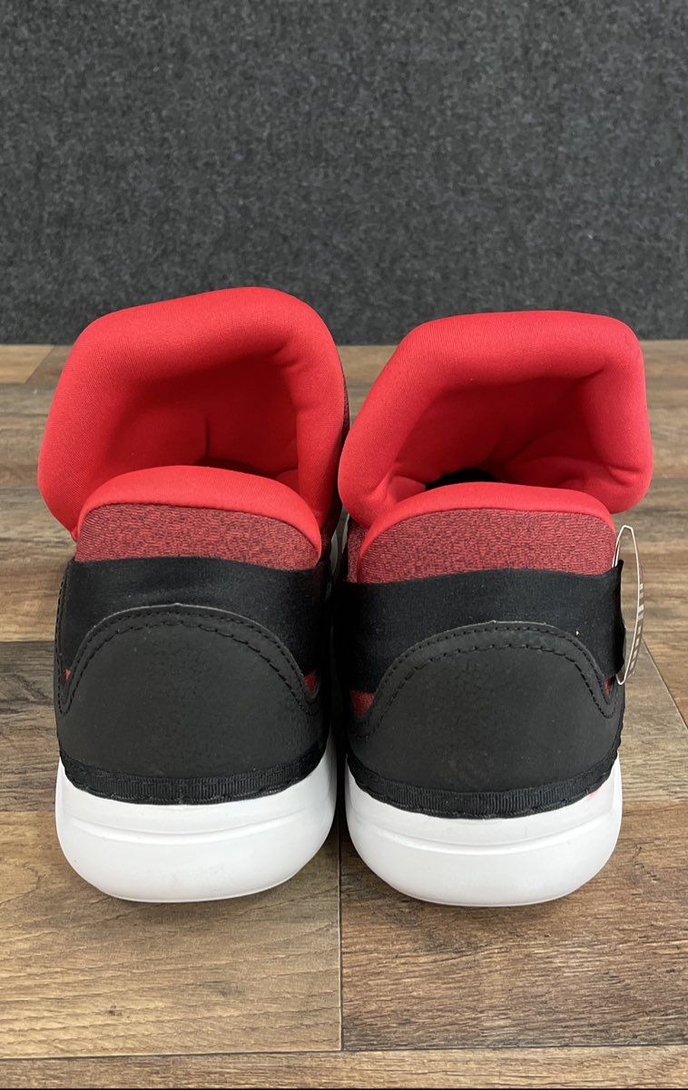 Adidas Cloudfoam Lite Racer Adapt Black Red Slip-On Men's Shoes Size 13
