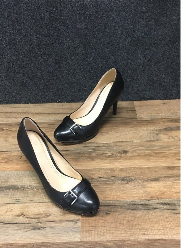 Cole Haan Chelsea Low Pump Black Leather Women's Size 9.5 B