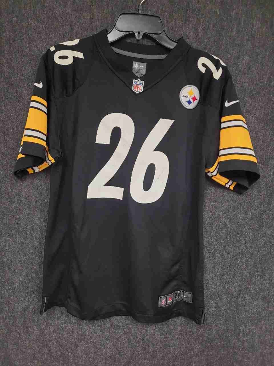 Nike Youth Pittsburgh Steelers Le'Veon Bell #26 Football Jersey Black Sz XL