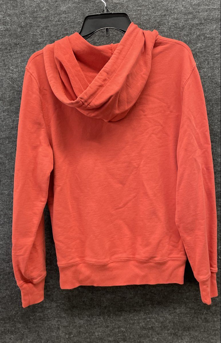 J. Crew Men's Red Authentic Fleece 100% Cotton Pullover Hoodie Sz S