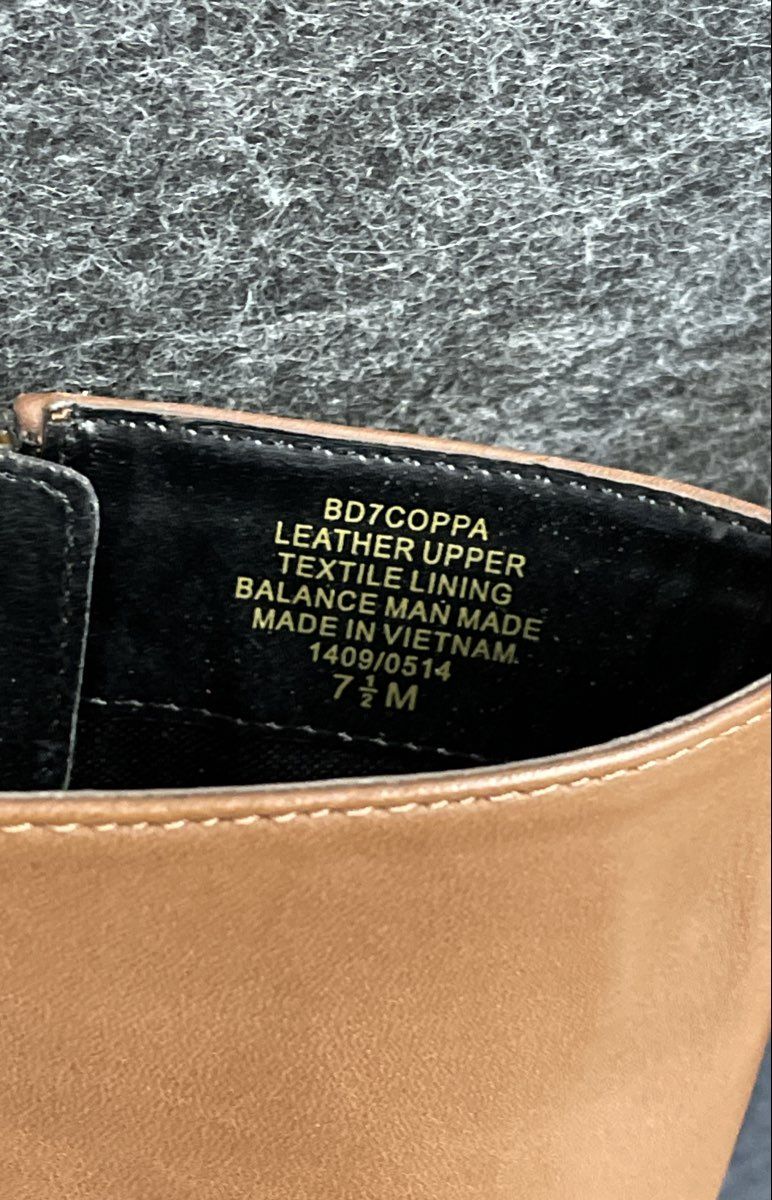 Bandolino Coppa Two-Tone Black Brown Leather Riding Boots Women's Size 7.5