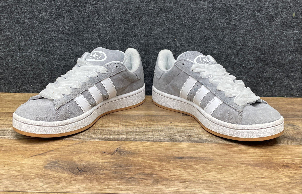Adidas Campus 00s Grey White Gum Suede Sneakers Men's 5.5 Women's 6.5